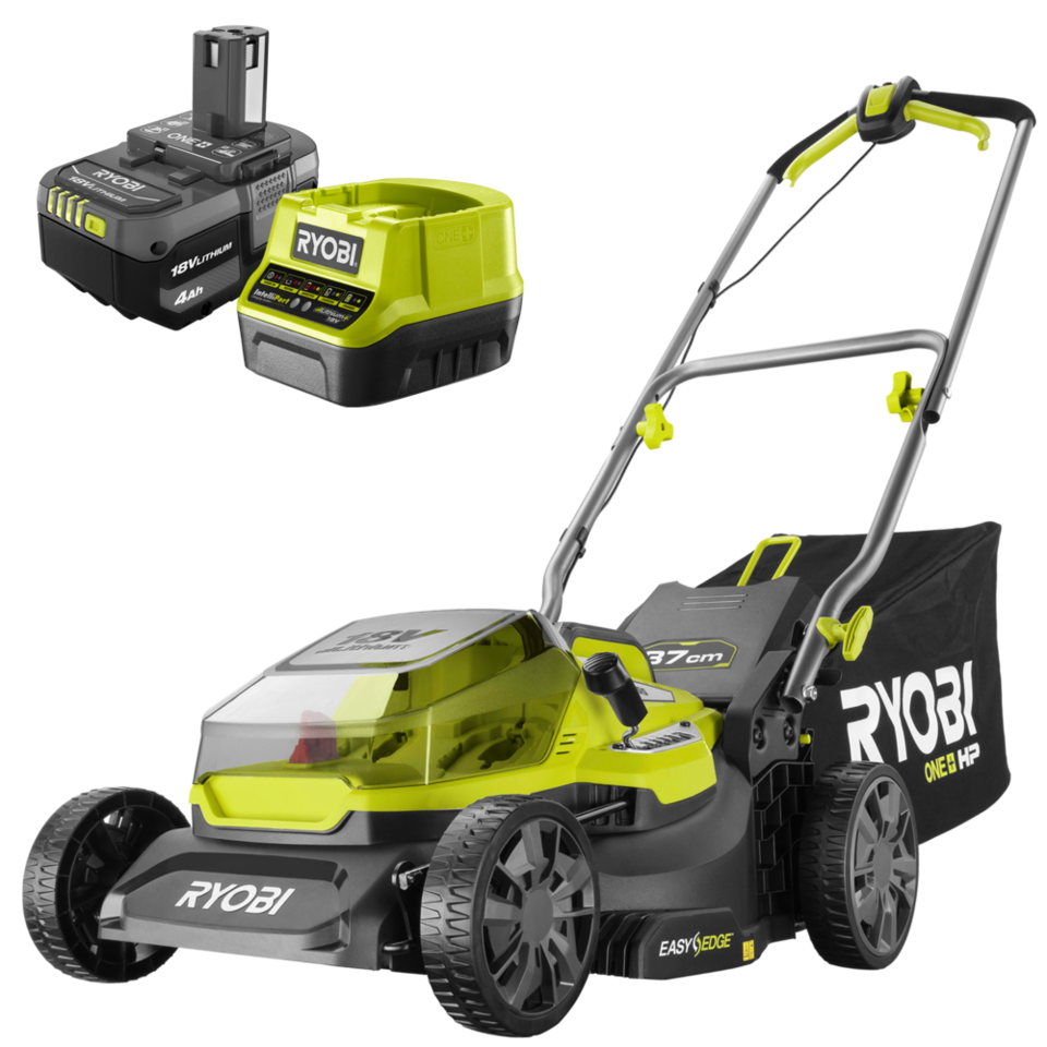 Ryobi 1 best sale plus lawn mower