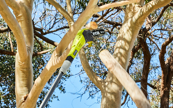 Ryobi 750w pole online saw