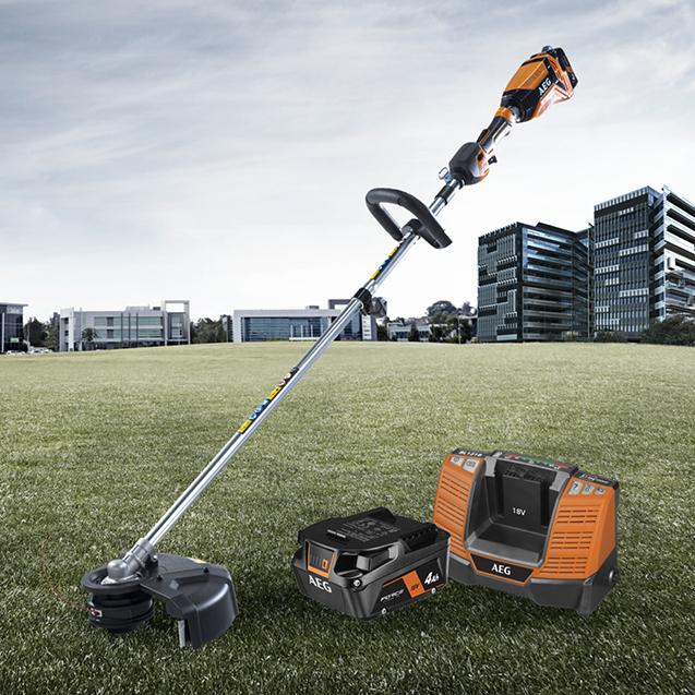 Aeg hot sale cordless mower